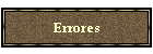Errores